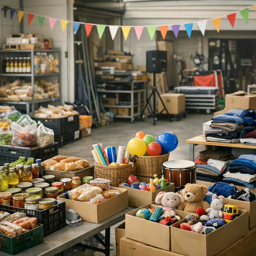 L'équipe de bénévoles de l'association Bruay en Fête